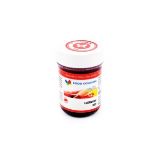 Краситель гелевый FOOD COLOURS - "Красный" (WSG-024-ТоМ) (Упаковка 35 г..) фото 4605