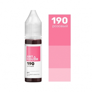 Краситель гелевый ART COLOR PRO - "Розовый" (ARTC-10440-15) (Упаковка 15 мл.) фото 11998