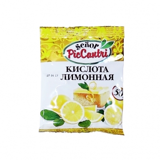 Лимонная кислота SENOR PICCANTRI (Упаковка 50 г.) фото 13302