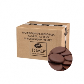 Шоколад ТОМЕР - "Молочный, Диски 35%" (Упаковка 11 кг.) фото 11055