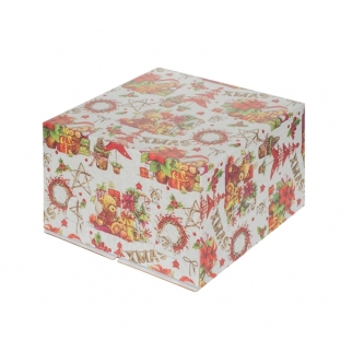 Упаковка для торта - "Рождество, 30х30х19 см." (018221-РК) (Упаковка 1 шт.) фото 7653