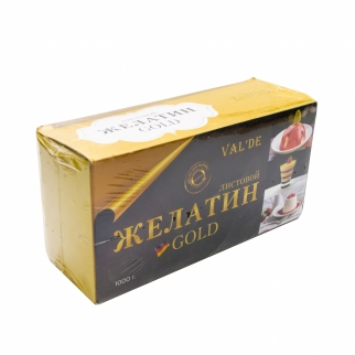 Желатин VALDE - "Листовой" (S) (Упаковка 1 кг.)  фото 8425