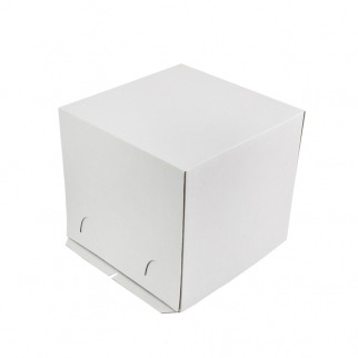 Упаковка для торта PASTICCIERE - "Белая, 24x24x22 cм." (EB220(240х240)) (Упаковка 1 шт.) фото 11401