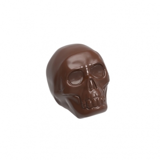 Поликарбонатная форма для конфет CHOCOLATE WORLD - "Череп" (1666CW*) (Упаковка 1 шт.) фото 11069