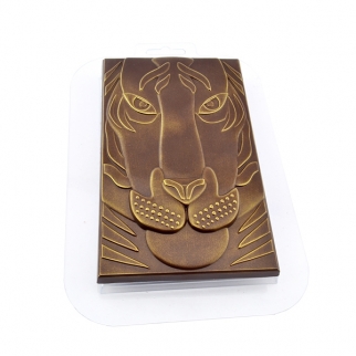 Молд пластиковый для шоколада - "Плитка Тигр" (Упаковка 1 шт.) фото 11209