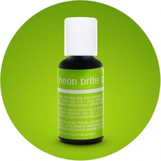Краситель гелевый CHEFMASTER - "Neon B.Green, (ярко-зеленый)" (Упаковка 21 г.) фото 10700