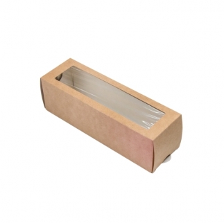 Упаковка картонная для макарон ECO - "Крафт, 6 изделий" (ECOMB6-GDC) (S) (Упаковка 1 шт.) фото 4061
