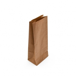 Бумажный пакет В - "Крафт, Без ручек, 18x12х37 см., 50 г/м2." (Упаковка 10 шт.) фото 7039