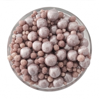 Воздушный рис в белой шоколадной глазури PATISSENCE - "МИКС, сублим. смородина" (Упаковка 250 г.) фото 11196