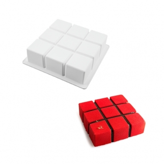 Форма силиконовая SILIKOMART - "Кубик" (CUBIC.) (Упаковка 1 шт.) фото 5083