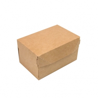 Упаковка для пирожных ECO - "Крафт, 1200 мл." (ECOCAKE1200-GDC) (Упаковка 1 шт.) фото 4051