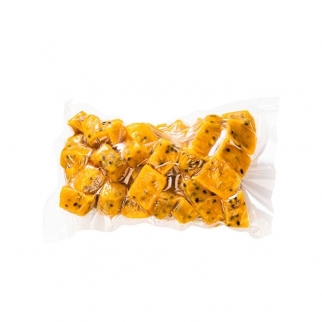 Фрукты замороженные GF - "Маракуйя с семянами, кубики" (Упаковка 1 кг.) фото 7813