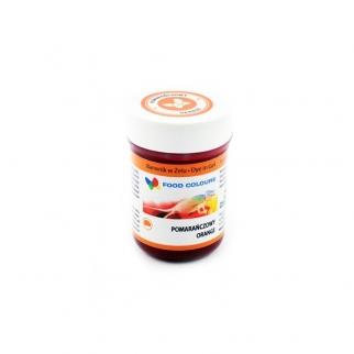 Краситель гелевый FOOD COLOURS - "Оранжевый" (WSG-012-ТоМ) (Упаковка 35 г.) фото 5959