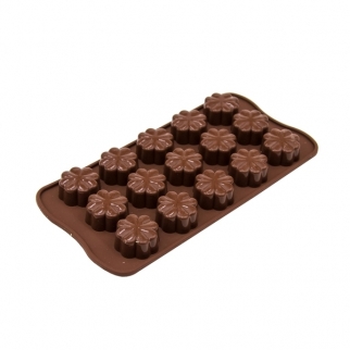 Силиконовая форма для конфет - "Цветок" (SCG08.) (Упаковка 1 шт.) фото 6407
