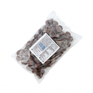Шоколад ПОБЕДА - "Доминикана, Молочный, капли, 28% какао" (Упаковка 1 кг.) фото 5264
