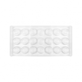 Поликарбонатная форма для конфет ПРАЛИНЕ - "Круг" (PC100.) (Упаковка 1 шт.) фото 3713