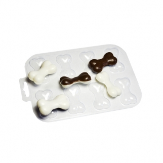 Молд пластиковый для шоколада - "Косточки" (Упаковка 1 шт.) фото 8457