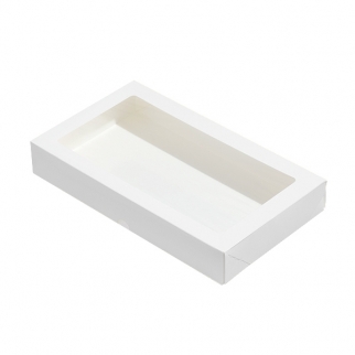 Контейнер на вынос с окном ForGenika - "Белый", 1450 мл. (ForG TABOX PRO 1450 W ST) (Упаковка 1 шт.) фото 13422