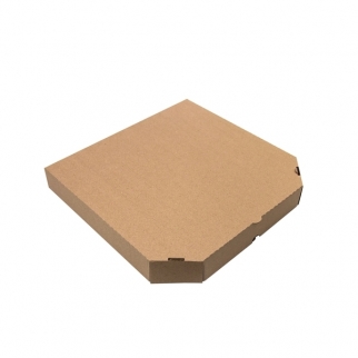 Упаковка для пиццы - "Бурая", 35х35х4,5 см. (S) (Упаковка 1 шт.) фото 4993
