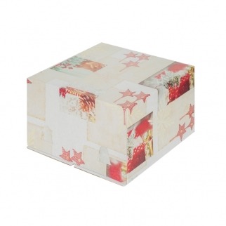 Упаковка для торта - "Новогодняя, 30х30х19 см." (018220-РК) (Упаковка 1 шт.) фото 7651