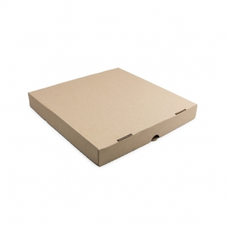 Упаковка для пиццы ECO PIZZA 330 - "Крафт, 33х33х4 см." (ECO PIZZA 330 PK-GDC) (Упаковка 1 шт.) фото 3973