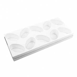 Пластиковая форма для пирожных MARTELLATO - "Овал" (MonopA002*) (Упаковка 1 шт.) фото 3609