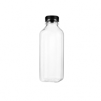 Бутылка ZPET - "Детокс с колпачком, 0,5 л., 38 мм." (Упаковка 1 шт.) фото 12809