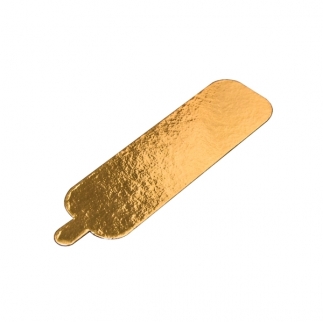 Подложка - "Золото, с ручкой" 40х120 мм. (307-М) (Упаковка 50 шт.) фото 4781