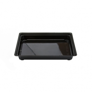 Упаковка для суши, роллов (Низ) ИНЛАЙН-Р - "Черная SL-C19PR " (Упаковка 1 шт.) фото 4539