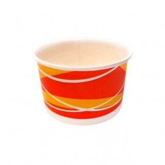 Чаша под суп/мороженое - "Оранжевая", 330 мл. (Н2-Orange) (Упаковка 1 шт.) фото 6937