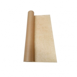 Бумага для выпечки силиконизированная GURMANOFF - "Бежевая, 35 г/м², 38 см." (Упаковка 50 м.) фото 13455
