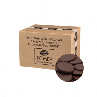 Шоколад ТОМЕР - "Горький, Диски 65%" (Упаковка 11 кг.) фото 11050