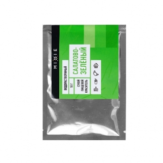 Краситель сухой MIXIE - "Салатовый зеленый" (Упаковка 10 г.) фото 9577