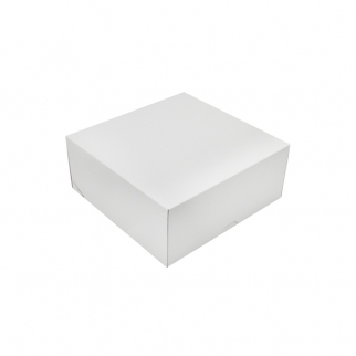 Упаковка для торта ECO - "Cake White 255х255х105 мм." (Упаковка 1 шт.) фото 13002