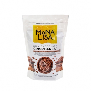 Шоколадный декор CALLEBAUT - "Mona Lisa, Crispearls, Молочные шарики" (Упаковка 800 г.) фото 10280