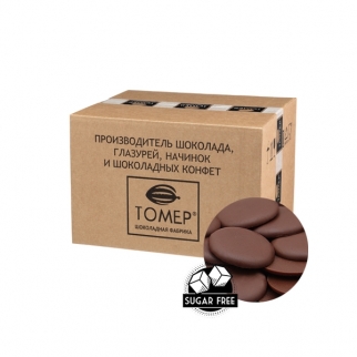 Шоколад ТОМЕР - "Молочный без сахара 43,6, Диски" (Упаковка 11 кг.) фото 11052