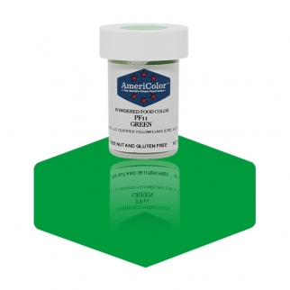 Краситель сухой жирорастворимый AmeriColor - "Green" (0376-SK) (Упаковка 3 г.) фото 3298