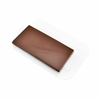 Молд пластиковый для шоколада - "Плитка Простая" (Упаковка 1 шт.) фото 8445
