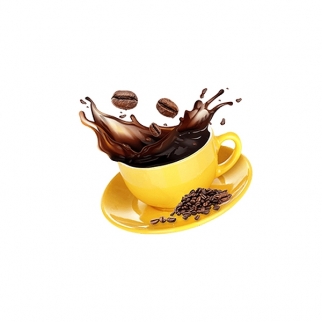 Ароматизатор пищевой FlavorWest - "Cafe Coffe (Черный кофе)" (FW-10567-10) (Упаковка 10 мл.) фото 9408