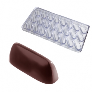 Поликарбонатная форма для конфет CHOCOLATE WORLD - "Джандуйя" (CW1173*) Упаковка 1 шт.) фото 11855