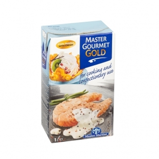 Кондитерские растительные сливки MASTER MARTINI - "Master Gourmet Gold, 33%" (AV23AB) (Упаковка 1л.) фото 3182