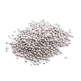 Посыпка Шарики - "Серебряные, мини", 3 мм. (33010.) (Упаковка 1 кг.) фото 5864