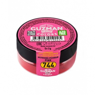 Краситель сухой жирорастворимый GUZMAN - "Малиново-Розовый" (744) (Упаковка 5 г.) фото 13193